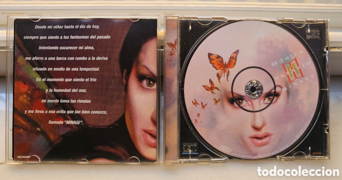 CDs de m&uacute;sica: CD M&oacute;nica Naranjo - Minage - Foto 2