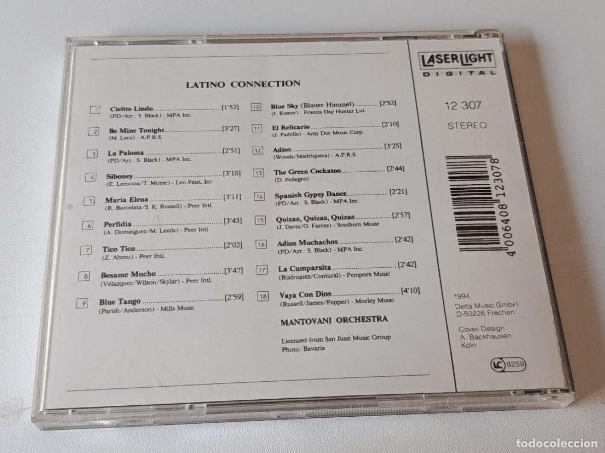 CDs de m&uacute;sica: CD LATINO COLLECTION MANTOVANI - Foto 2
