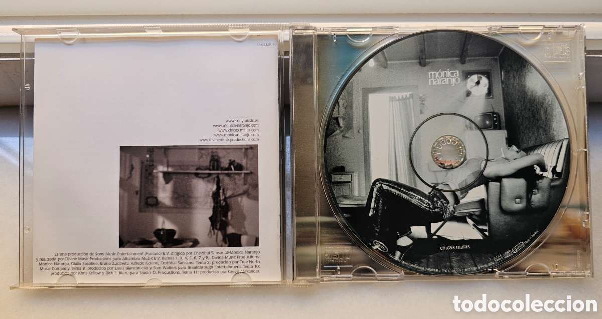 CDs de m&uacute;sica: CD M&oacute;nica Naranjo - Chicas Malas - Foto 2