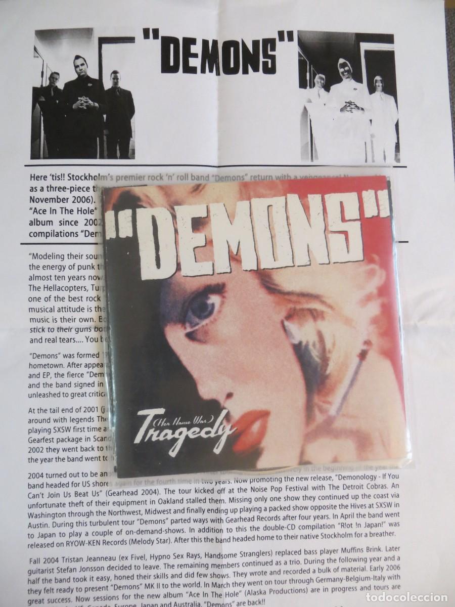 CDs de m&uacute;sica: &rdquo;Demons&rdquo; - (Her Name Was) Tragedy (CD, EP) - Foto 1
