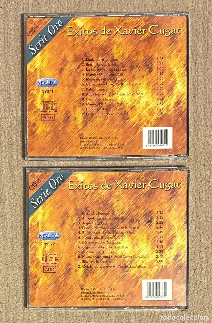 CDs de m&uacute;sica: 2 Cd&acute;s. Exitos de Xavier Cugat (0908CD) - Foto 2
