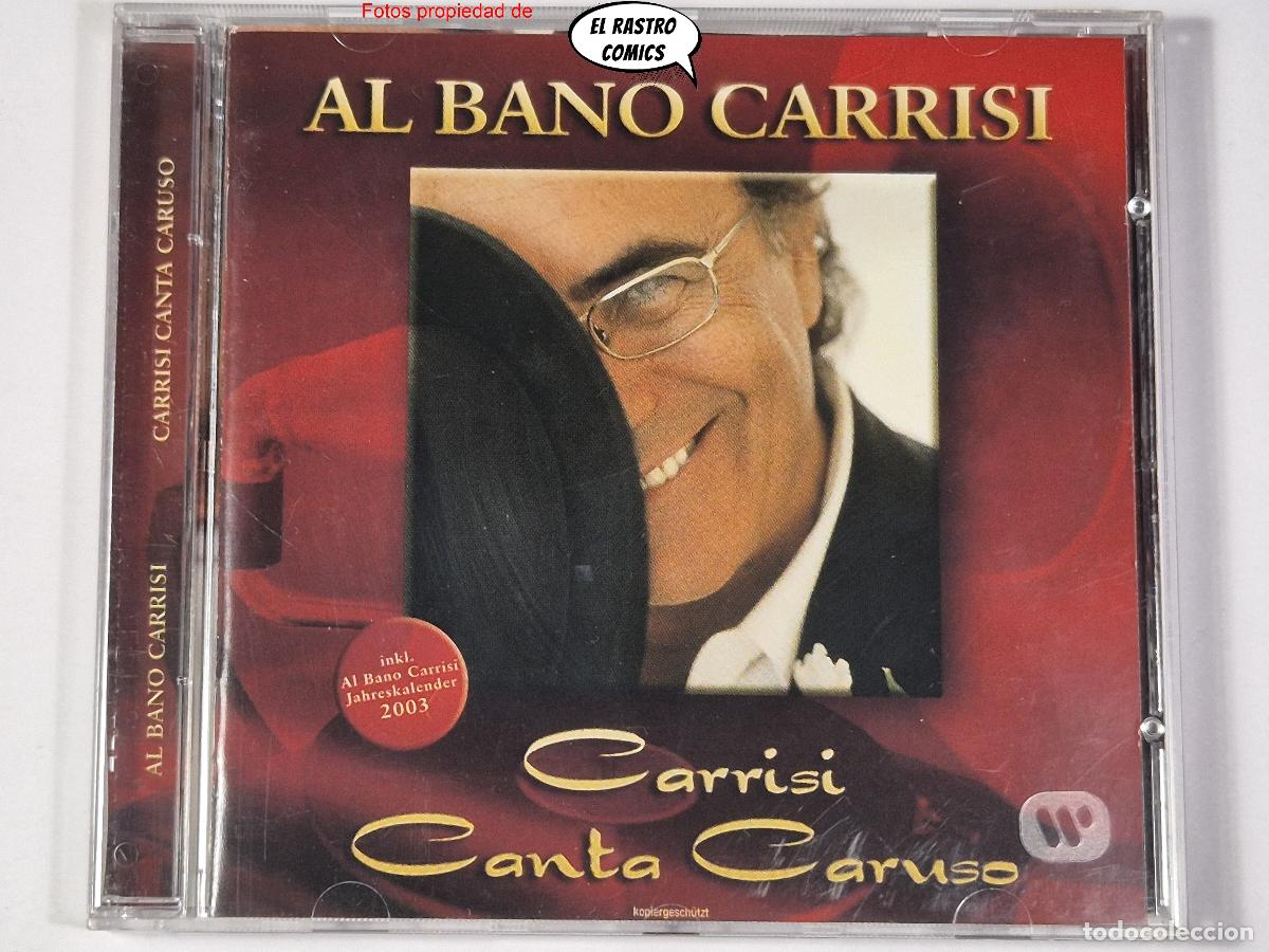 CD di Musica: Al Bano Carrisi, Canta Caruso, CD BMG Ariola 2002, incluye calendario 2003, excelente estado