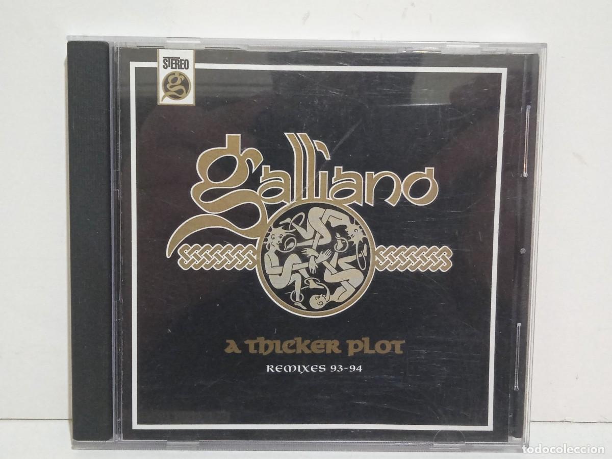 CDs de m&uacute;sica: Galliano - A Thicker Plot (Remixes 93-94) - CD - 1994 - UK - Foto 1