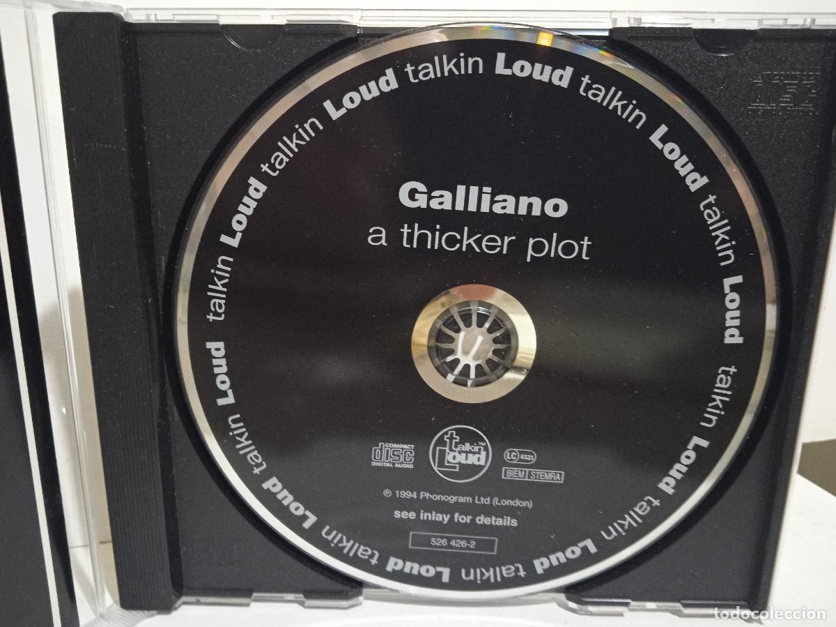 CDs de m&uacute;sica: Galliano - A Thicker Plot (Remixes 93-94) - CD - 1994 - UK - Foto 4