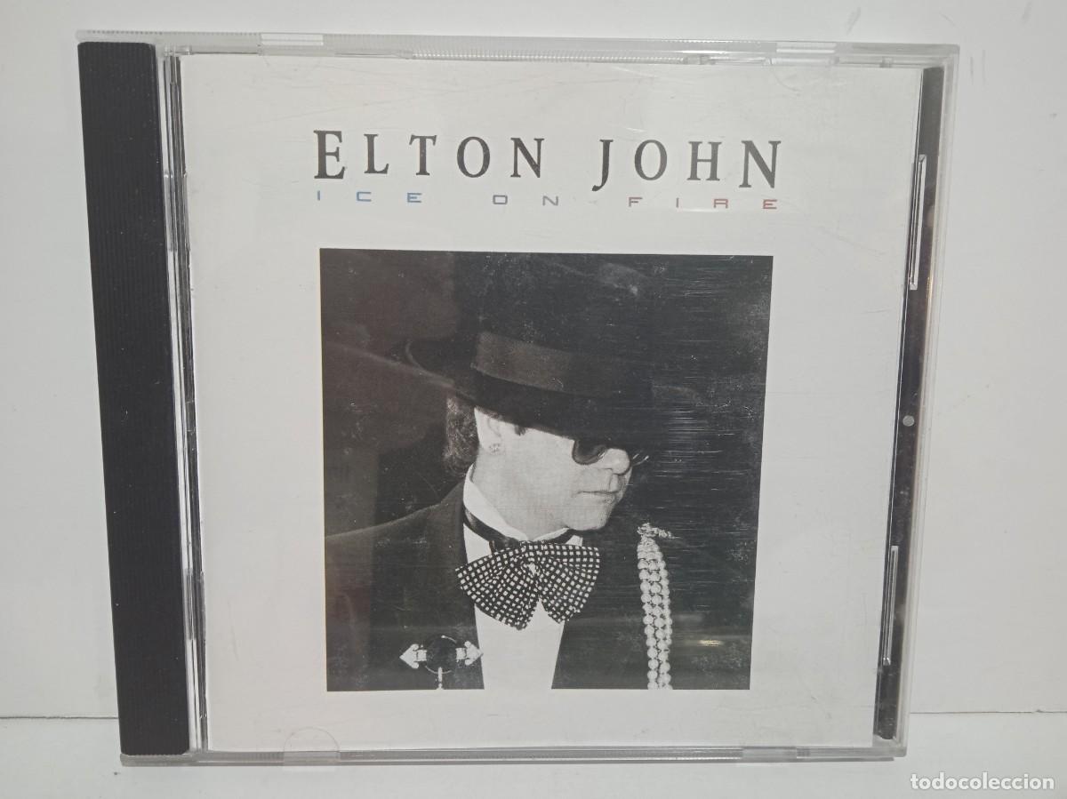 CDs de m&uacute;sica: Elton John - Ice On Fire - CD - West Germany - Foto 1