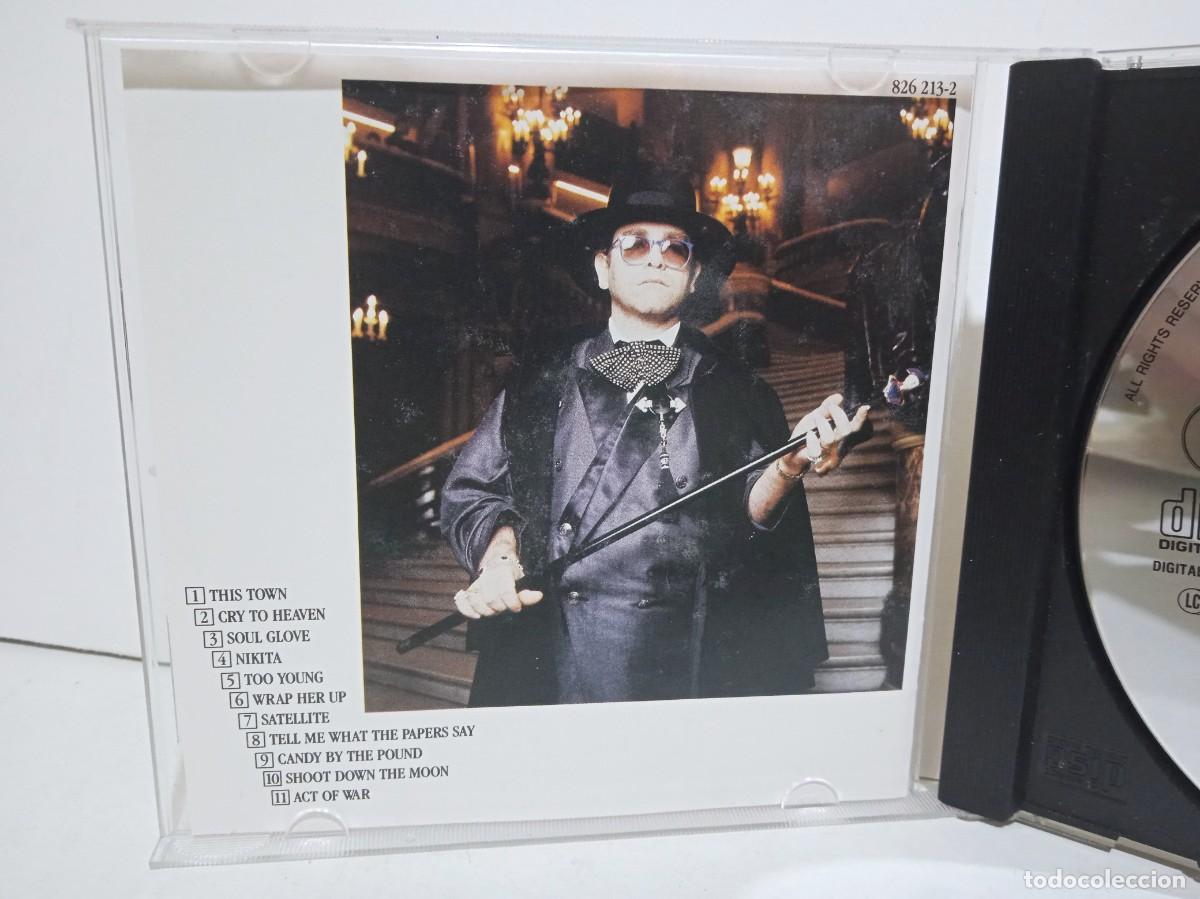 CDs de m&uacute;sica: Elton John - Ice On Fire - CD - West Germany - Foto 5