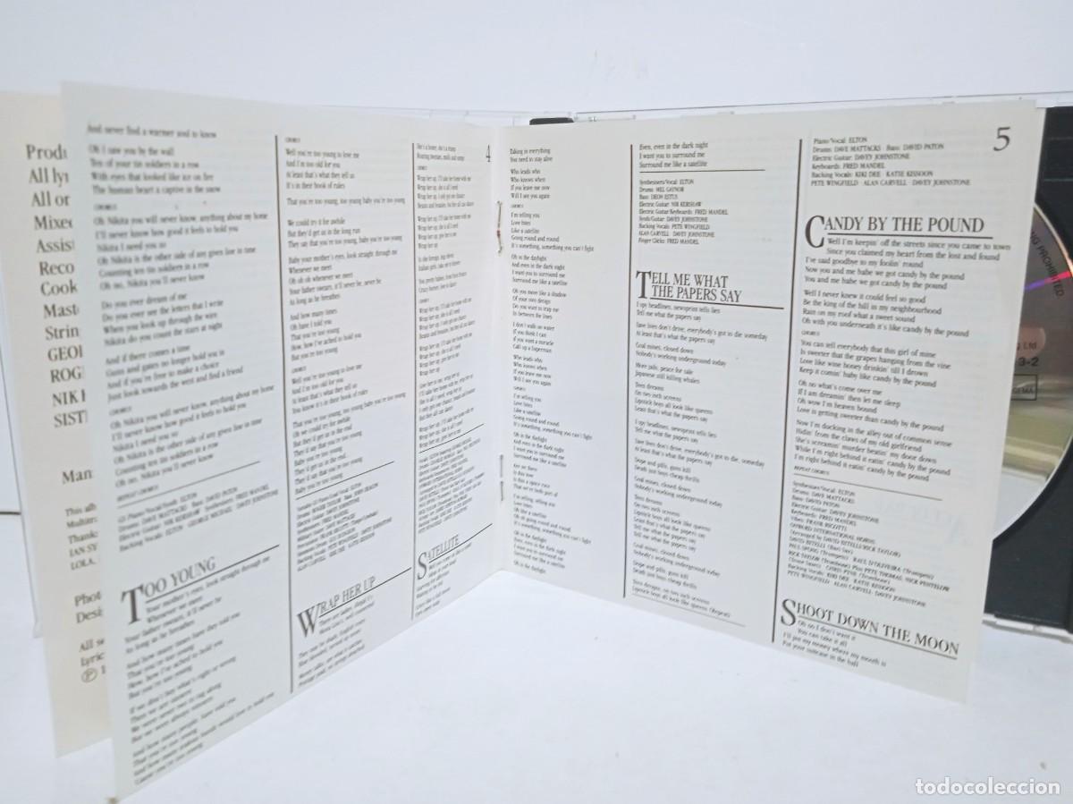 CDs de m&uacute;sica: Elton John - Ice On Fire - CD - West Germany - Foto 7