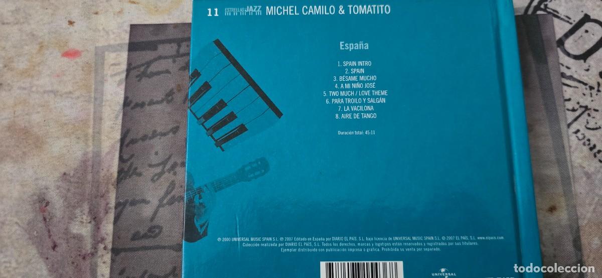 CDs de m&uacute;sica: MICHEL CAMILO & TOMATITO. ESPA&Ntilde;A. 2007. CD - Foto 2