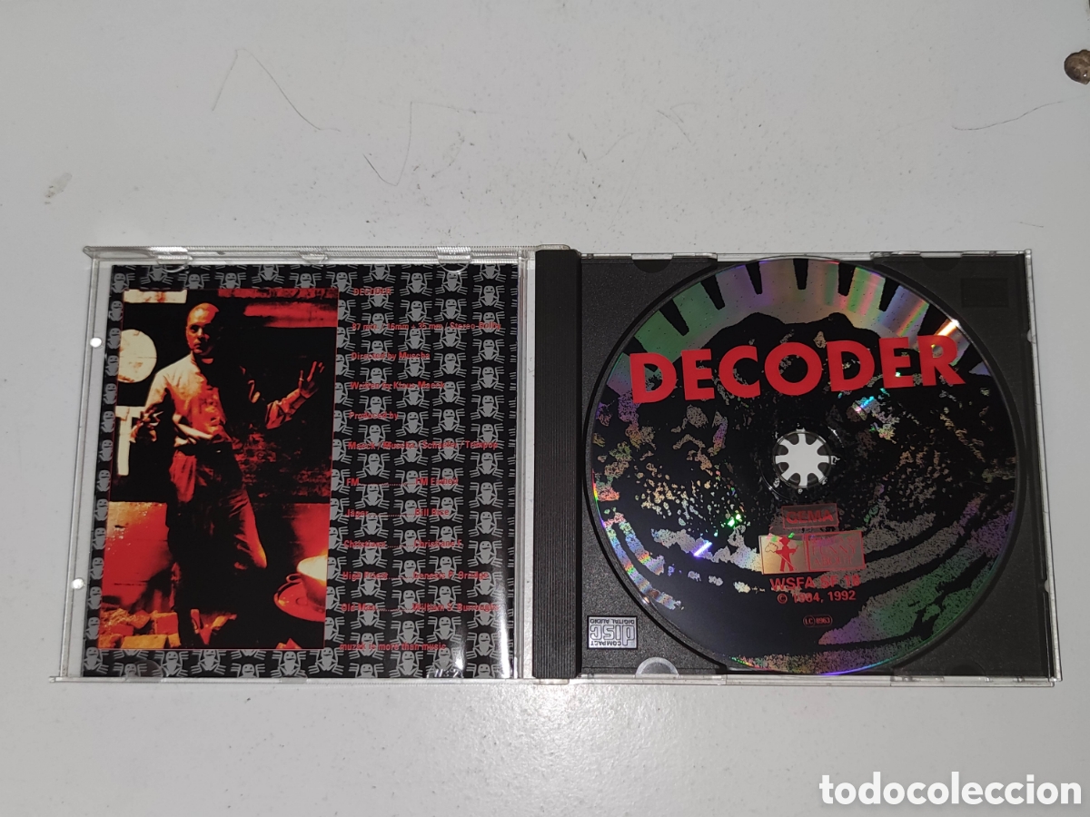 CDs de m&uacute;sica: Cd - Decoder - Whats So Funny About.. &ndash; WSFA SF 18 - Dave Ball, Genesis P-Orridge, Einst&uuml;rzende ... - Foto 4