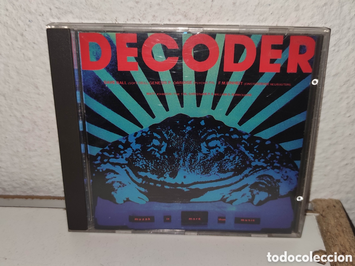 CDs de m&uacute;sica: Cd - Decoder - Whats So Funny About.. &ndash; WSFA SF 18 - Dave Ball, Genesis P-Orridge, Einst&uuml;rzende ... - Foto 1