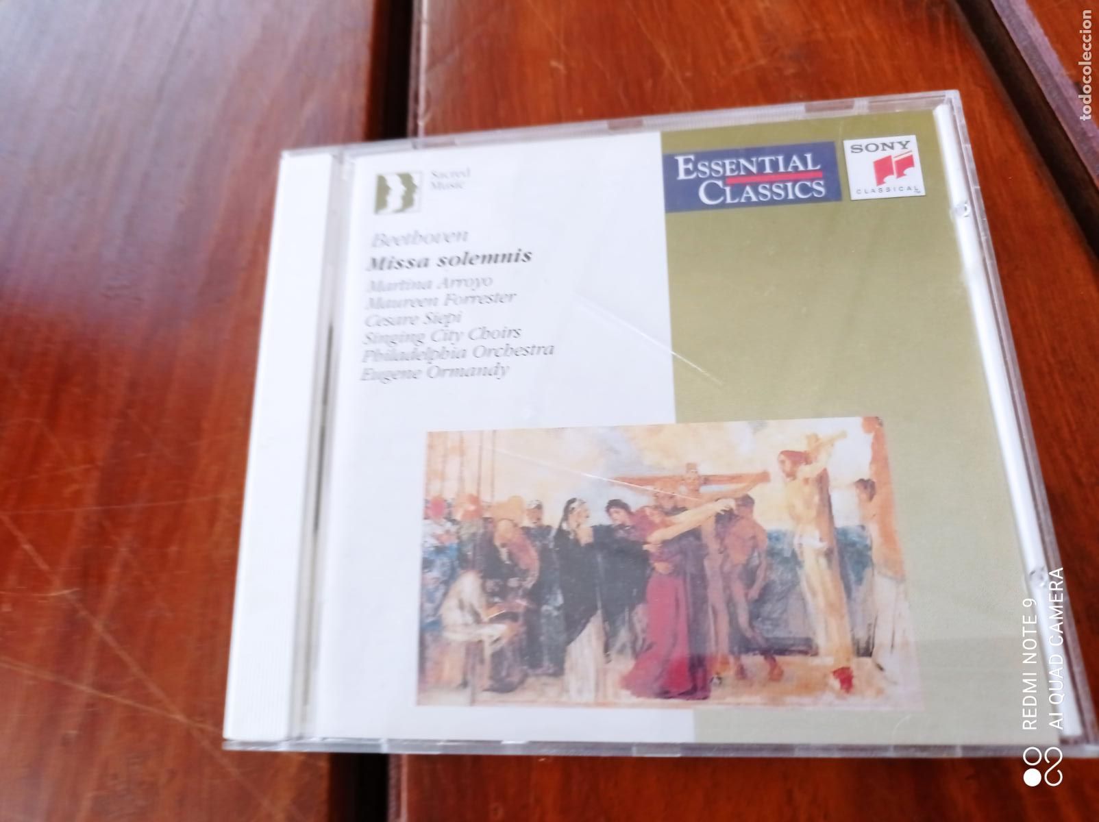 CDs de m&uacute;sica: BEETHOVEN. MISSA SOLEMNIS. CD - Foto 1