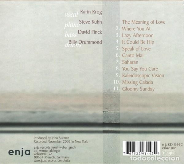 CDs de m&uacute;sica: Karin Krog &ndash; Where You At? - Foto 2