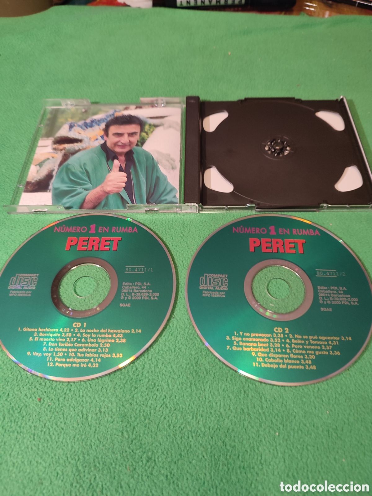 CDs de m&uacute;sica: Peret - N&uacute;mero 1 en Rumbas 2 CDs - Foto 2