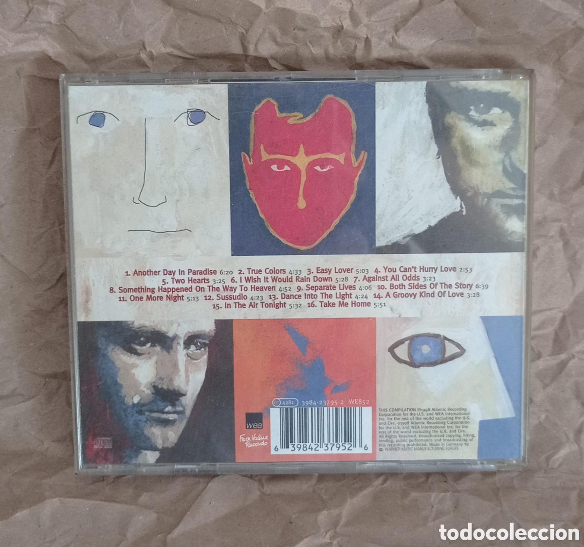 CDs de m&uacute;sica: CD Phil Collins hits - Foto 6