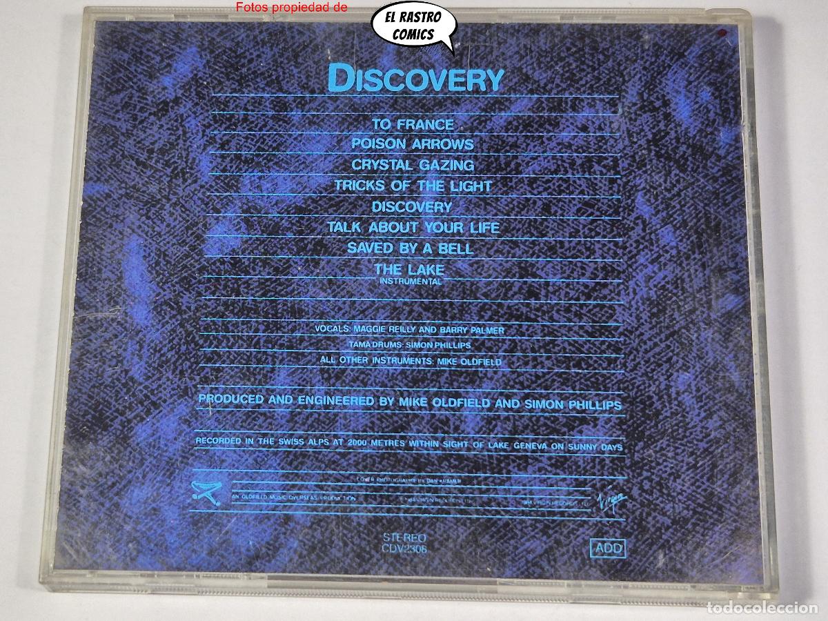 CDs de m&uacute;sica: Mike Oldfield, Discovery, CD Virgin, 1984, sin c&oacute;digo de barras, DIF&Iacute;CIL - Foto 2