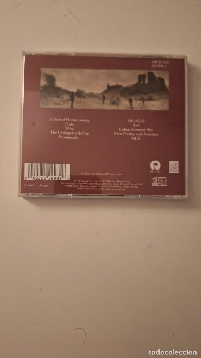 CDs de m&uacute;sica: U2 &lrm;&ndash; The Unforgettable Fire cd - Foto 3
