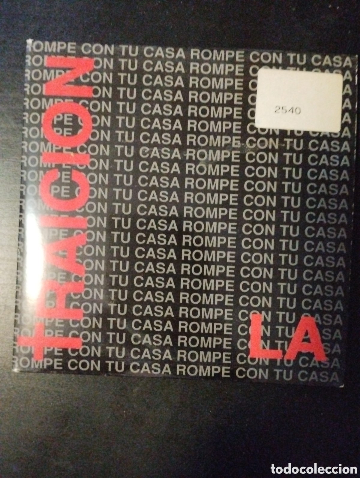 CDs de m&uacute;sica: LA TRAICI&Oacute;N - ROMPE CON TU CASA CD SINGLE 1995 - Foto 1