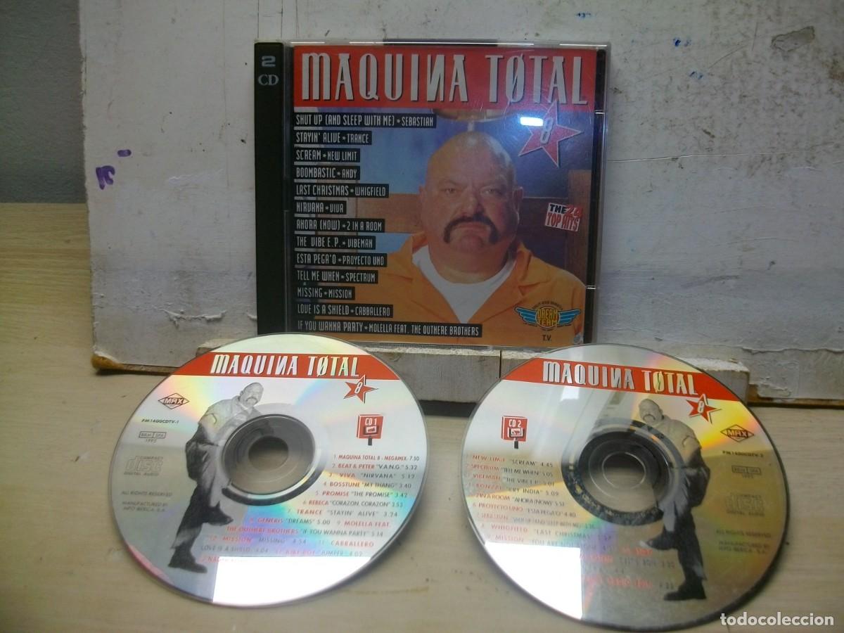CDs de m&uacute;sica: Maquina Total 8 - 2 X CD - Foto 1