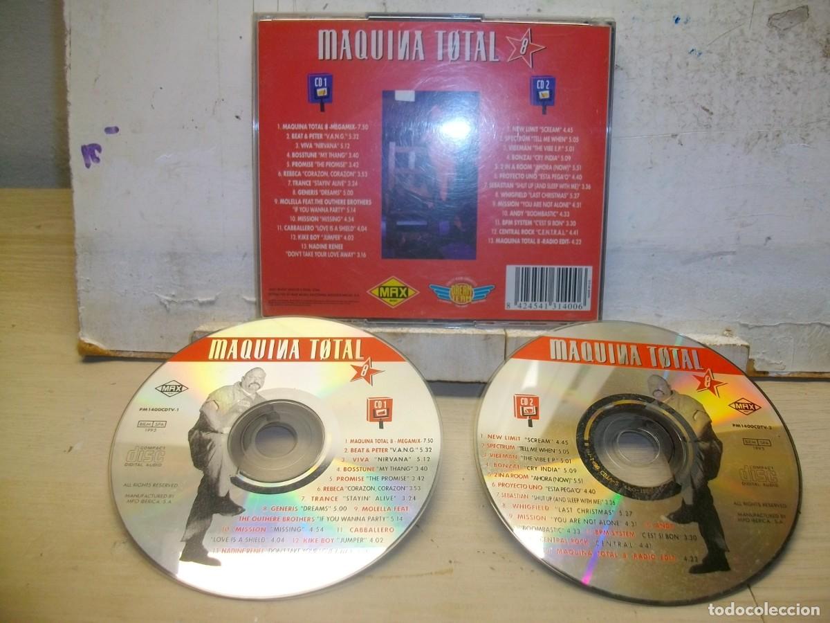 CDs de m&uacute;sica: Maquina Total 8 - 2 X CD - Foto 2