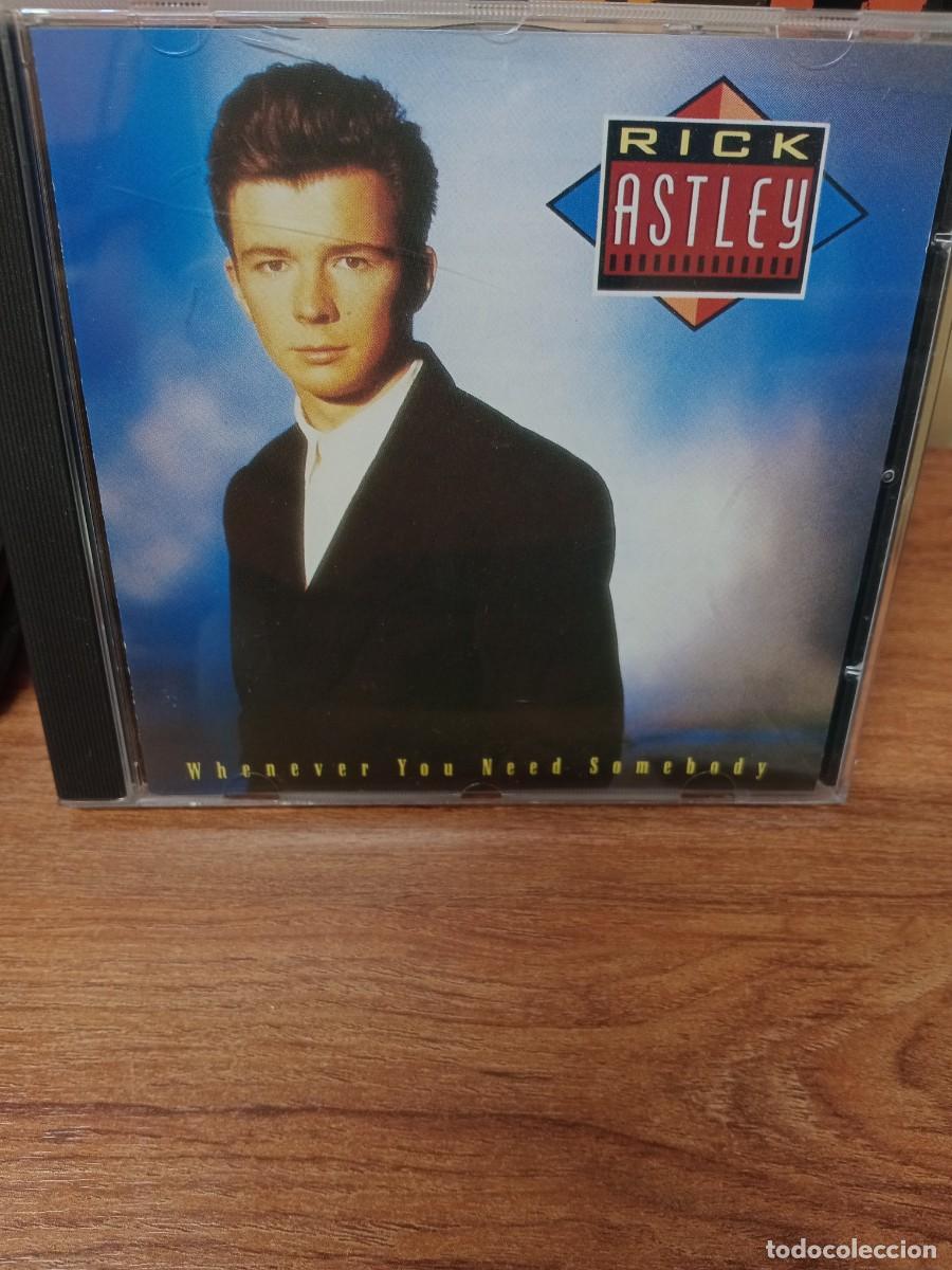 CDs de m&uacute;sica: RICK ASTLEY - WHENEVER YOU NEED SOMEBODY - Foto 1