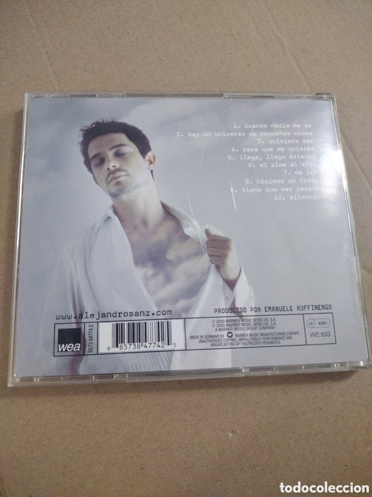 CDs de m&uacute;sica: ALEJANDRO SANZ. EL ALMA AL AIRE. CD - Foto 2