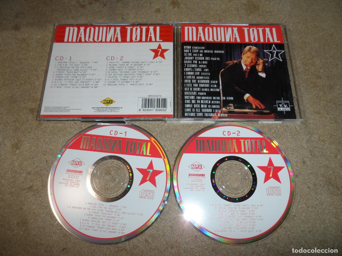 CDs de m&uacute;sica: MAQUINA TOTAL 7 - RECOPILATORIO - Foto 1