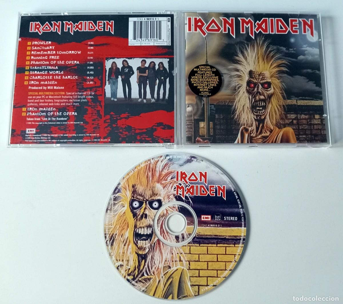 CDs de m&uacute;sica: IRON MAIDEN - IRON MAIDEN Enhanced CD - Foto 2