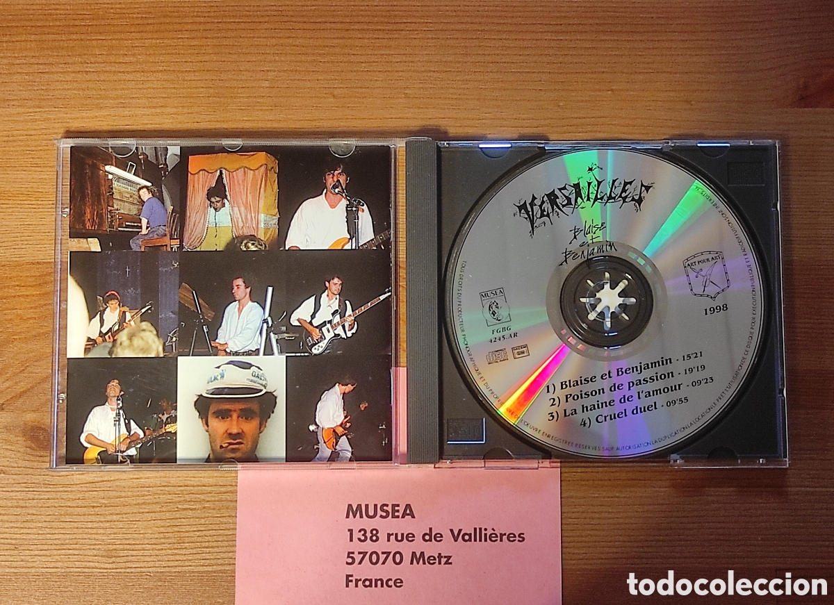 CDs de m&uacute;sica: Versailles - Blaise et Benjamin.Musea CD - Foto 3
