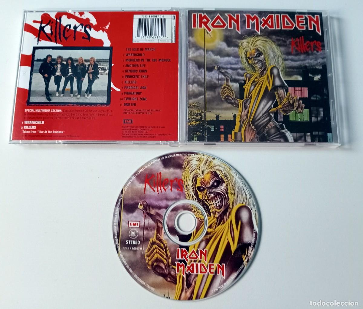 CDs de m&uacute;sica: IRON MAIDEN - KILLERS Enhanced CD - Foto 2