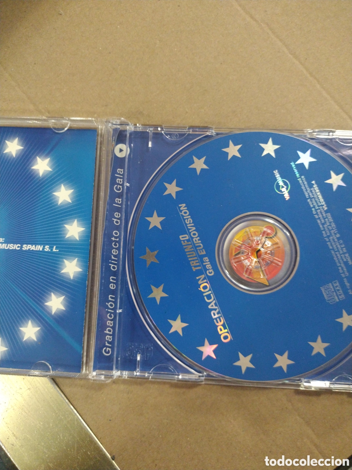 CDs de m&uacute;sica: OPERACION TRIUNFO. GALA EUROVISION. CD - Foto 3