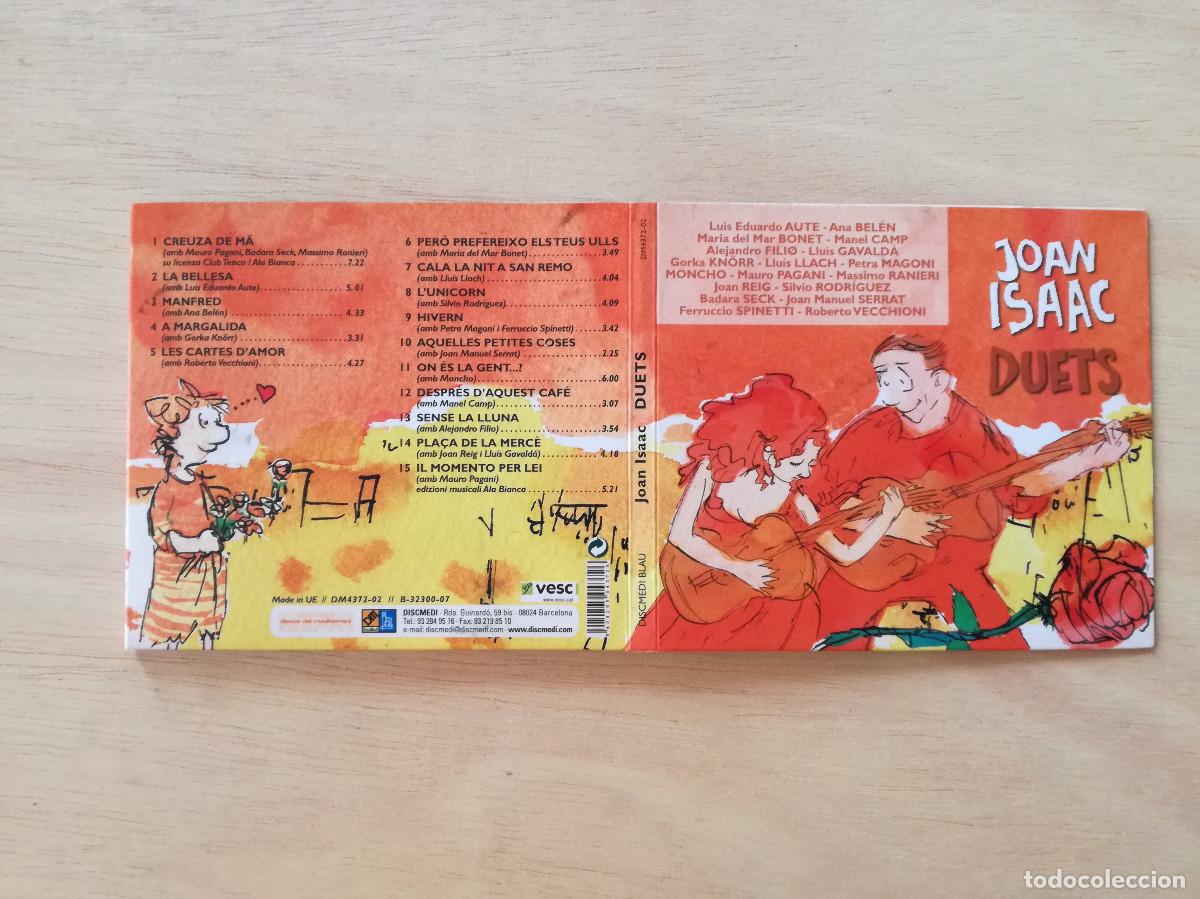 CDs de m&uacute;sica: JOAN ISAAC - DUETS - DIGIPACK - Foto 5