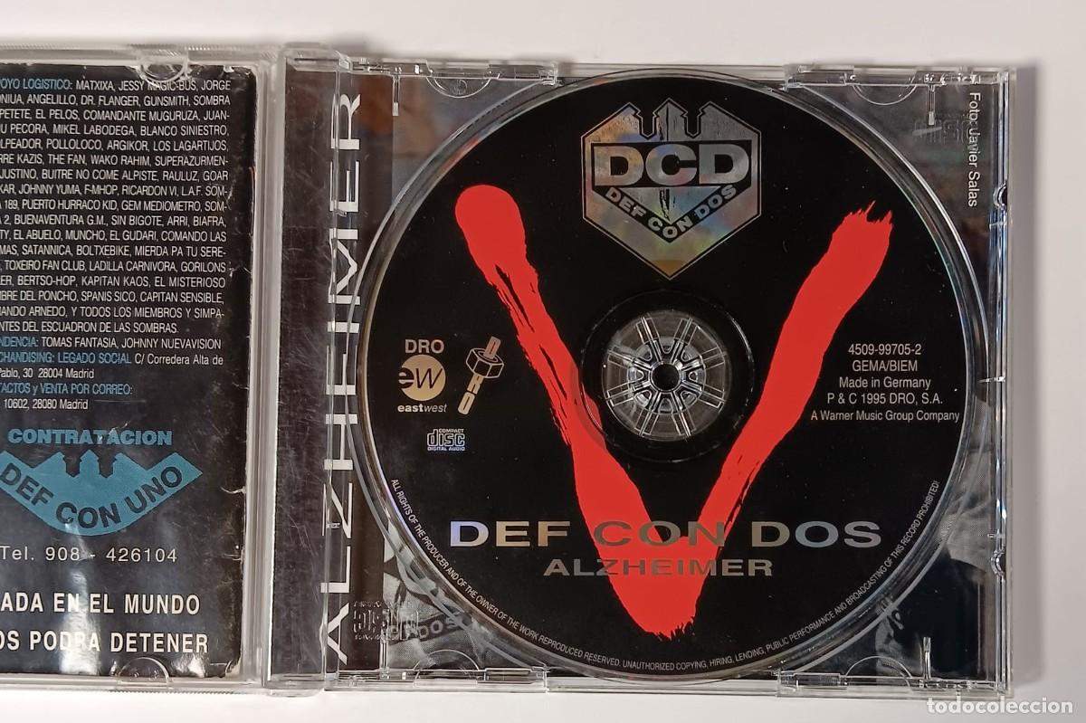 CDs de m&uacute;sica: CD COMPACT DISC DCD DEF CON DOS ALZHEIMER - Foto 2