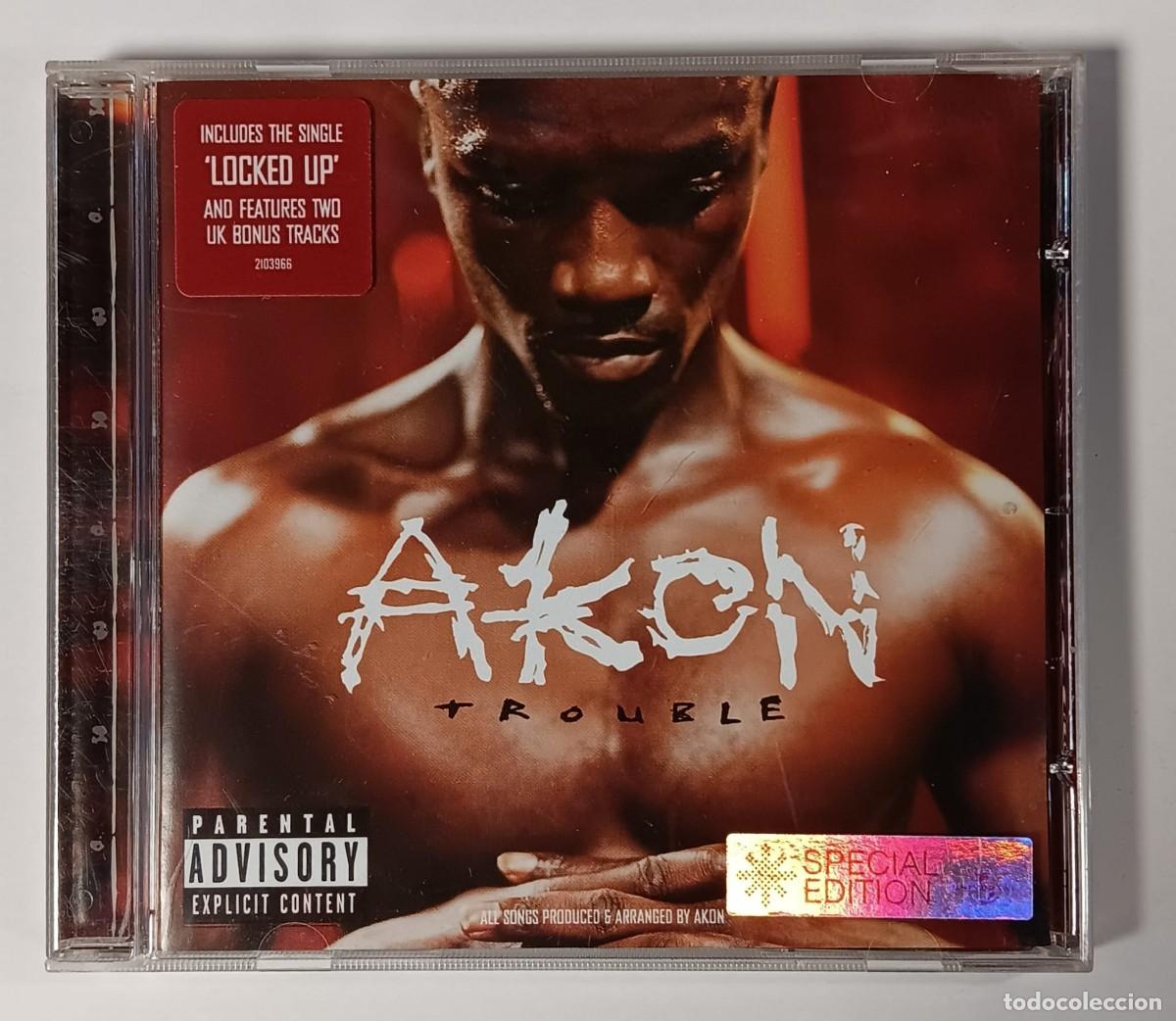 CDs de m&uacute;sica: CD COMPACT DISC AKON TROUBLE - Foto 1
