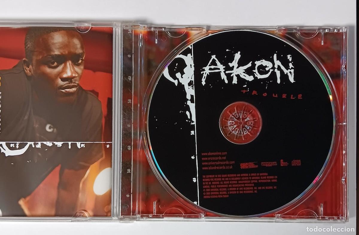 CDs de m&uacute;sica: CD COMPACT DISC AKON TROUBLE - Foto 2