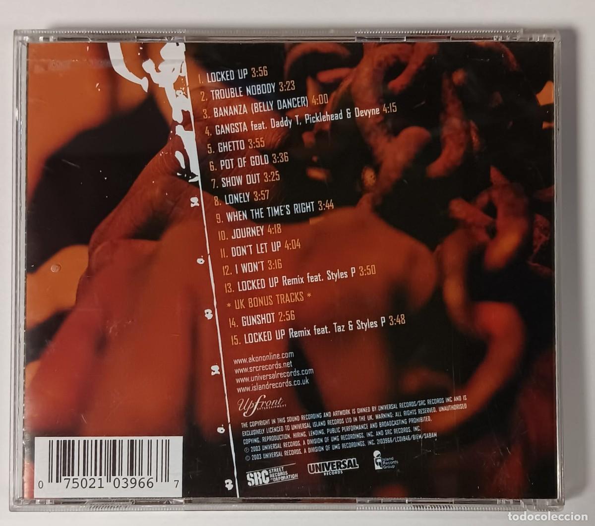 CDs de m&uacute;sica: CD COMPACT DISC AKON TROUBLE - Foto 3