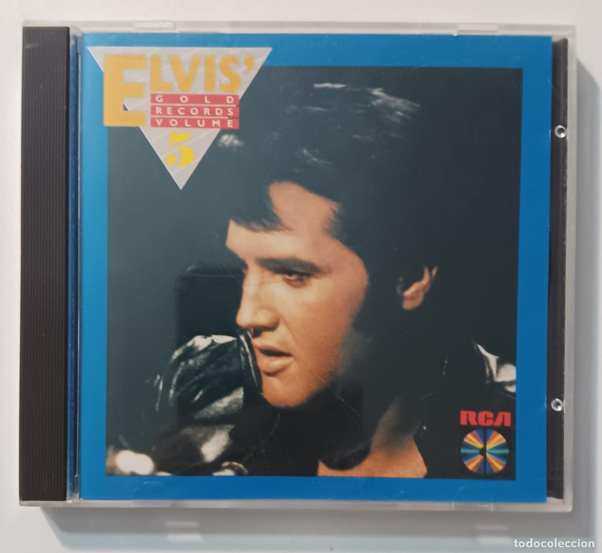 CDs de m&uacute;sica: CD COMPACT DISC ELVIS GOLD RECORDS - Foto 1