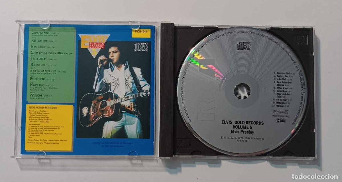 CDs de m&uacute;sica: CD COMPACT DISC ELVIS GOLD RECORDS - Foto 2