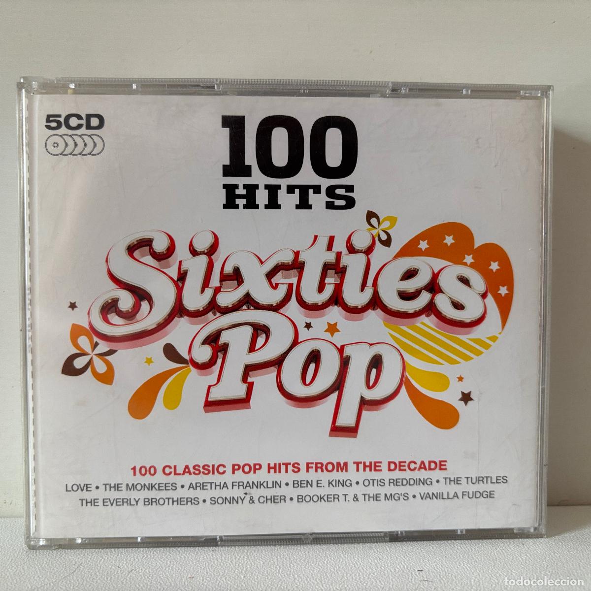 CDs de m&uacute;sica: Sixties Pop. 100 Hits. 5 CDs - Foto 1