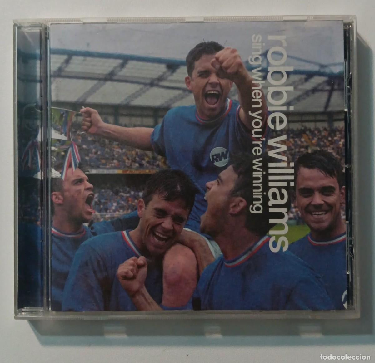 CDs de m&uacute;sica: CD COMPACT DISC ROBBIE WILLIAMS SING WHEN YOURE WINNING - Foto 1