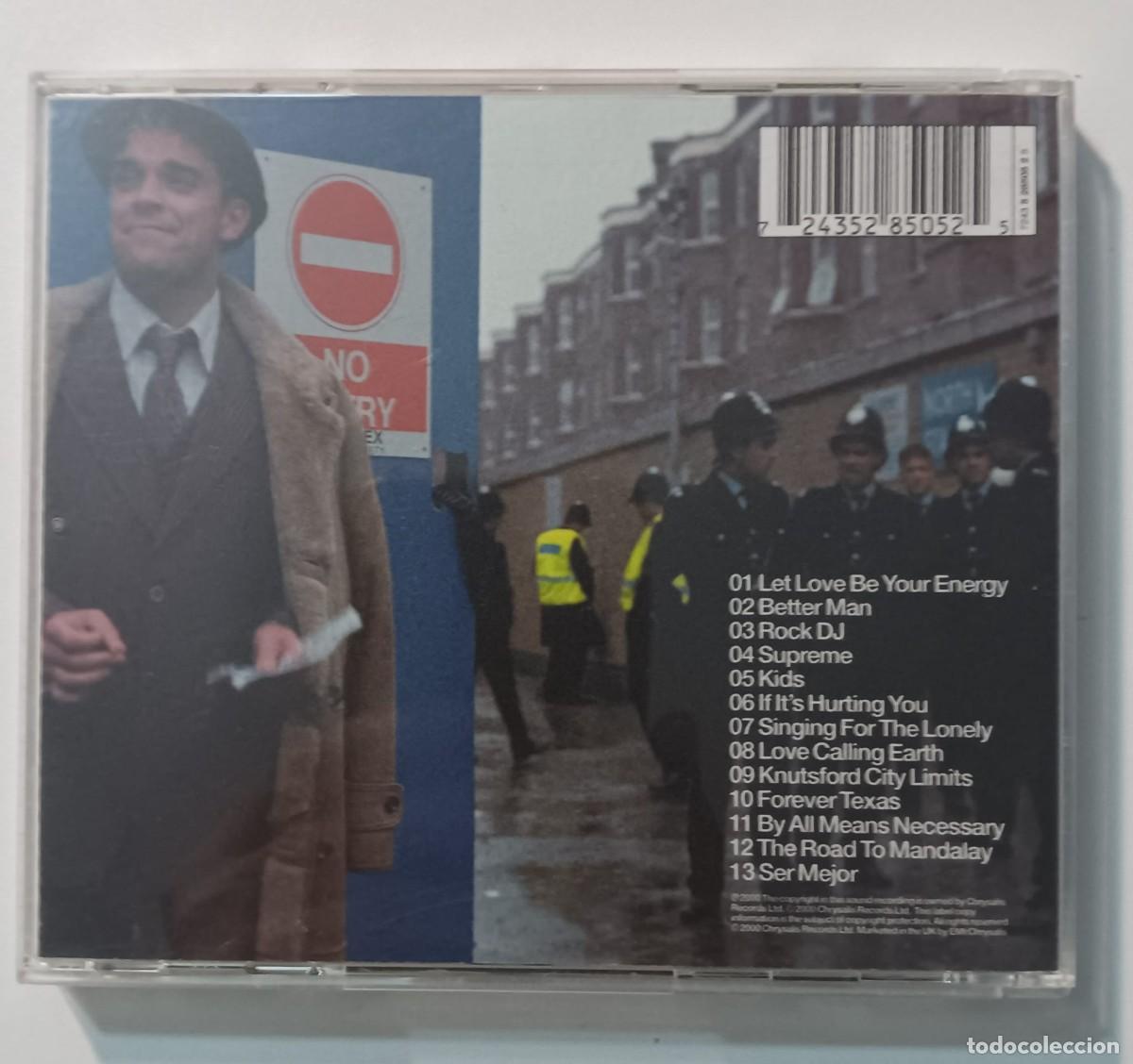 CDs de m&uacute;sica: CD COMPACT DISC ROBBIE WILLIAMS SING WHEN YOURE WINNING - Foto 3