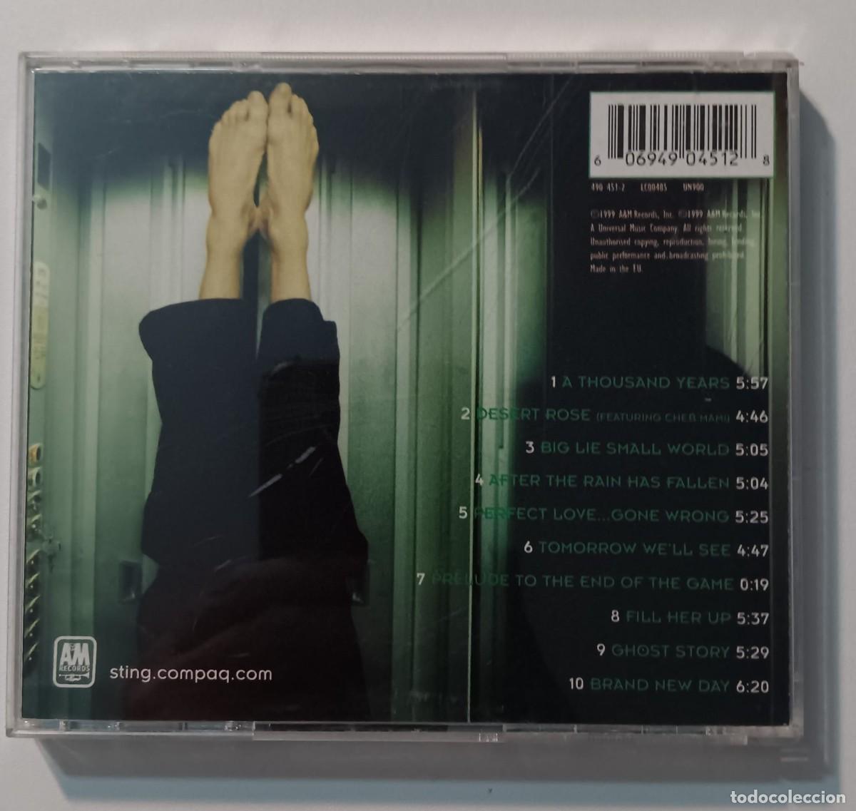 CDs de m&uacute;sica: CD COMPACT DISC STING BRAND NEW DAY - Foto 3