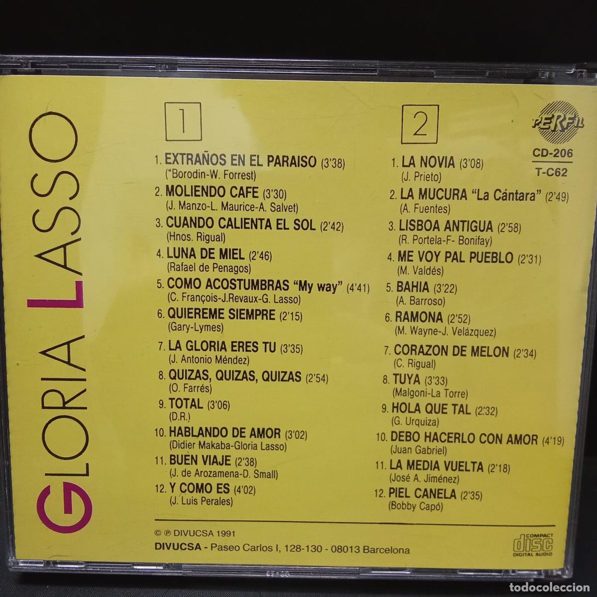 CDs de m&uacute;sica: GLORIA LASSO, Story. 2 CDs - Foto 2