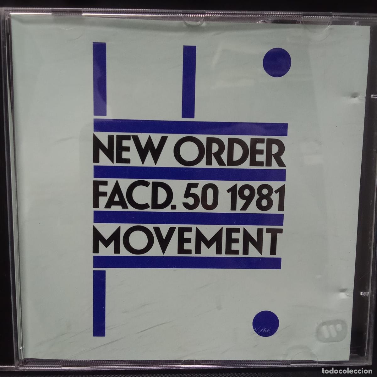 CDs de m&uacute;sica: NEW ORDER, MOVEMENT. CD - Foto 1