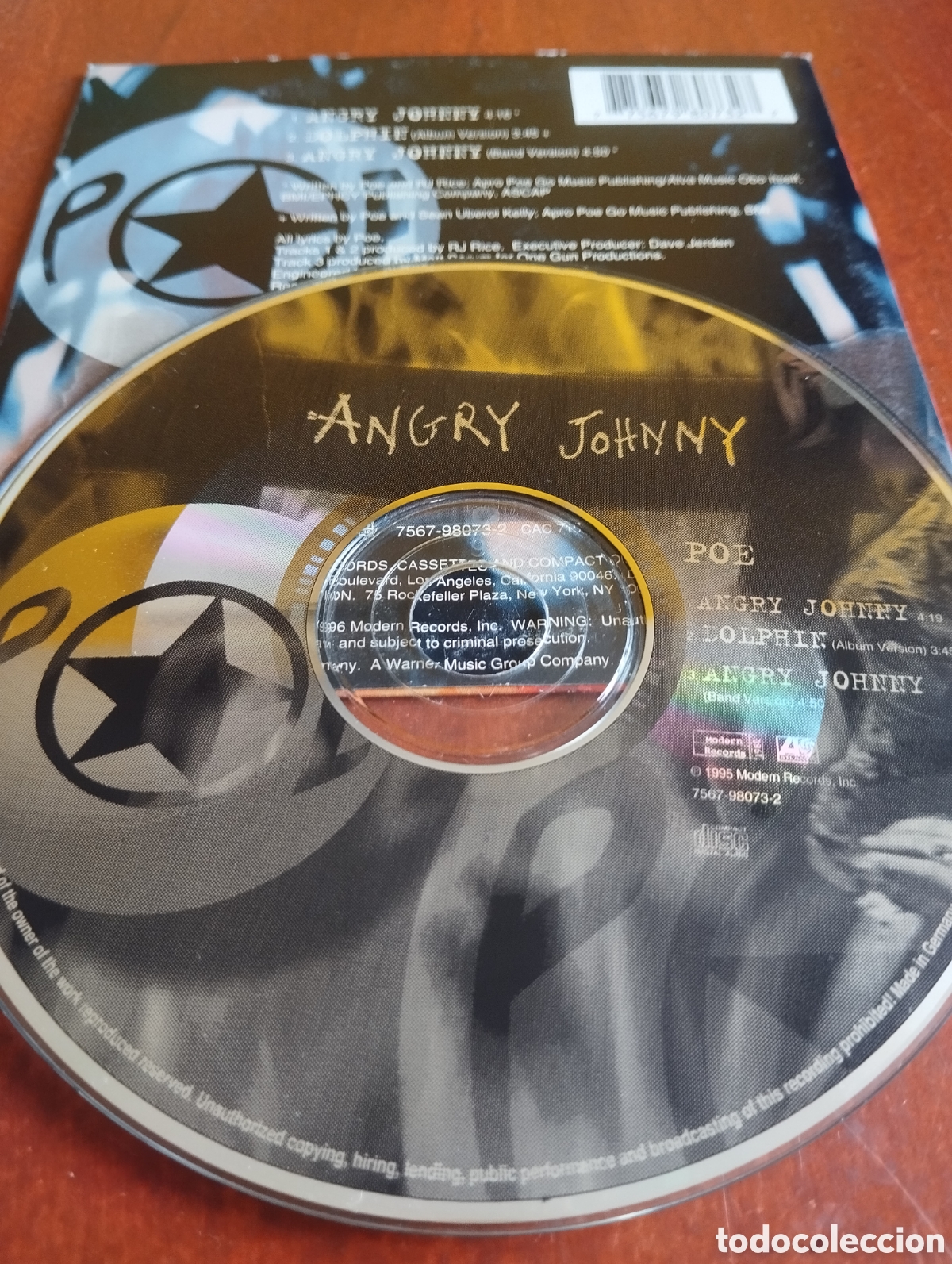 CDs de m&uacute;sica: Poe - Angry Johnny - CD single - Foto 4