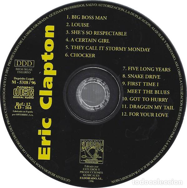 CDs de m&uacute;sica: Eric Clapton &ndash; Eric Clapton ## compilation 1996 ## el dorado - Foto 3