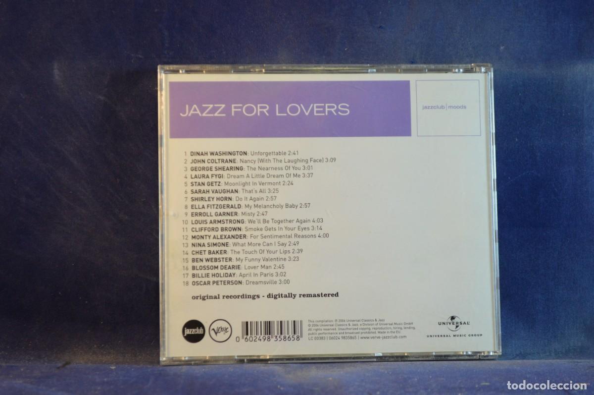 CDs de m&uacute;sica: VARIOUS &ndash; JAZZ FOR LOVERS - CD - Foto 2