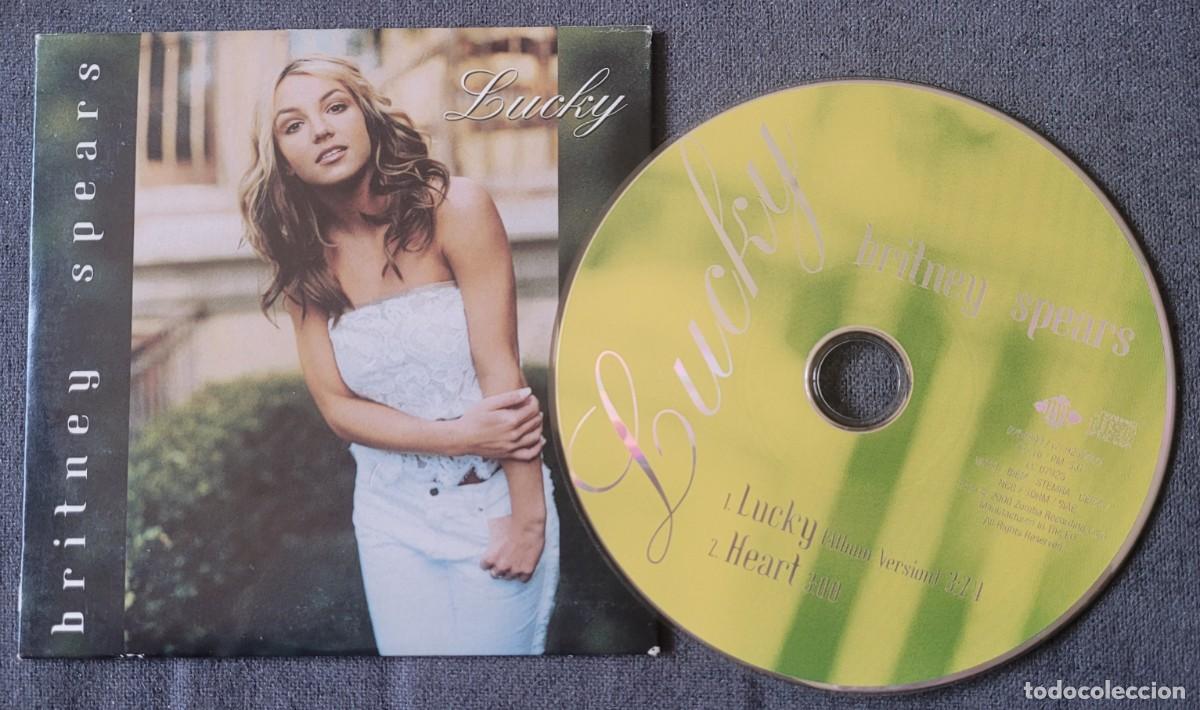 CDs de m&uacute;sica: BRITNEY SPEARS LUCKY CD single 2 canciones 2000 - Foto 3