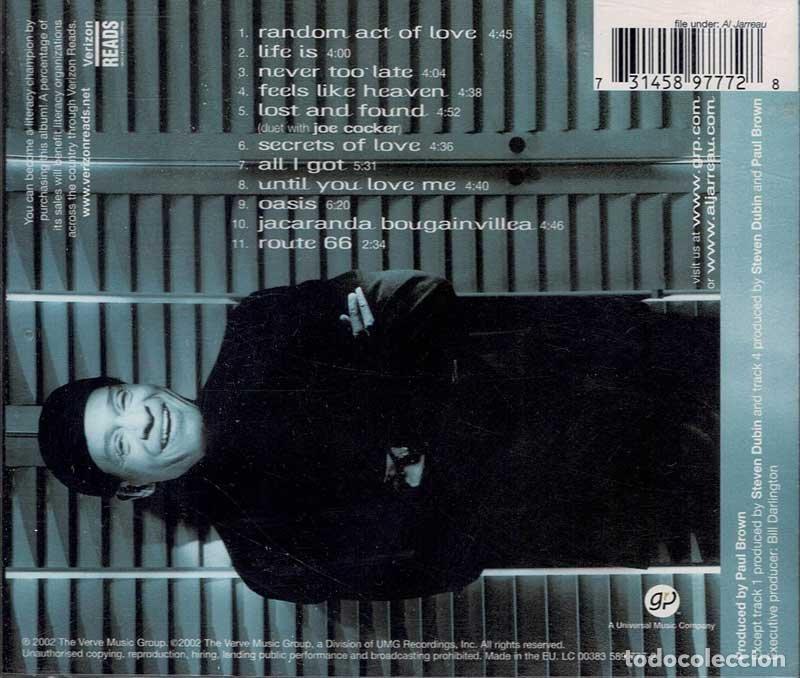 CDs de m&uacute;sica: Al Jarreau - All I Got. CD - Foto 2
