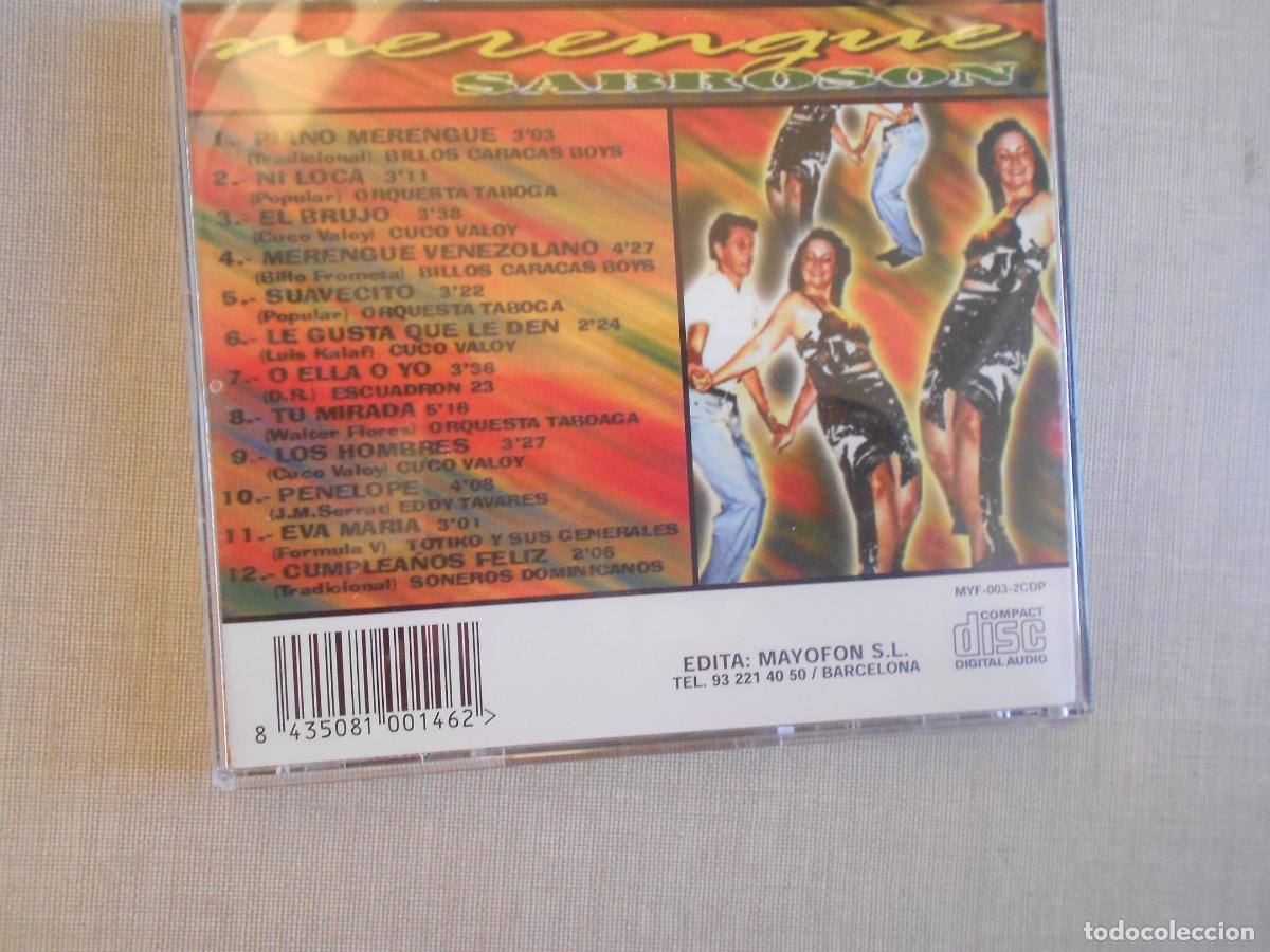 CDs de m&uacute;sica: MERENGUE SABROSON - 2CD,S -2003 - Foto 7