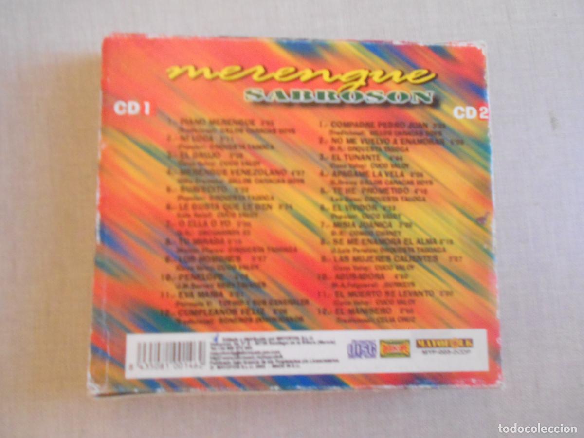 CDs de m&uacute;sica: MERENGUE SABROSON - 2CD,S -2003 - Foto 8